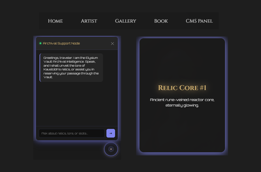 Elysium Design System Components